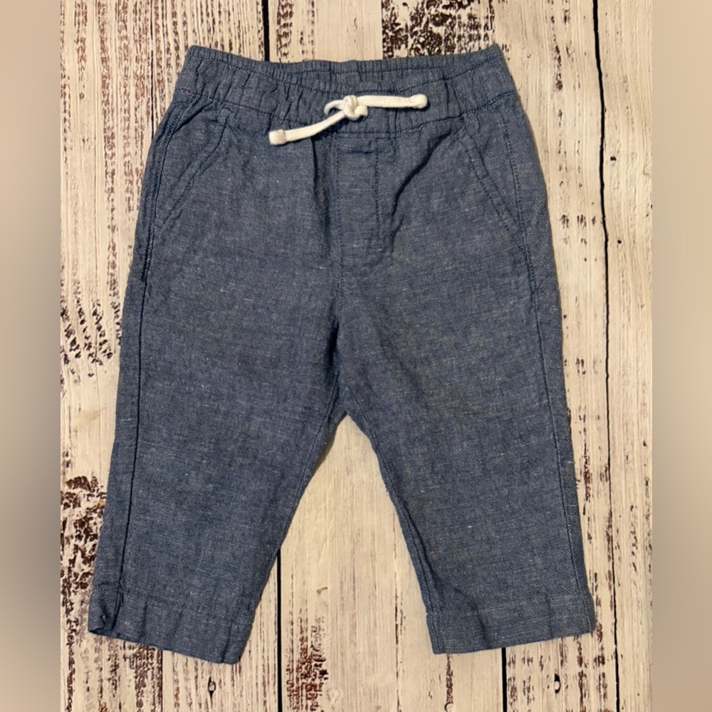 Janie & Jack Baby Toddler Boys Blue Pants 12-18 Months